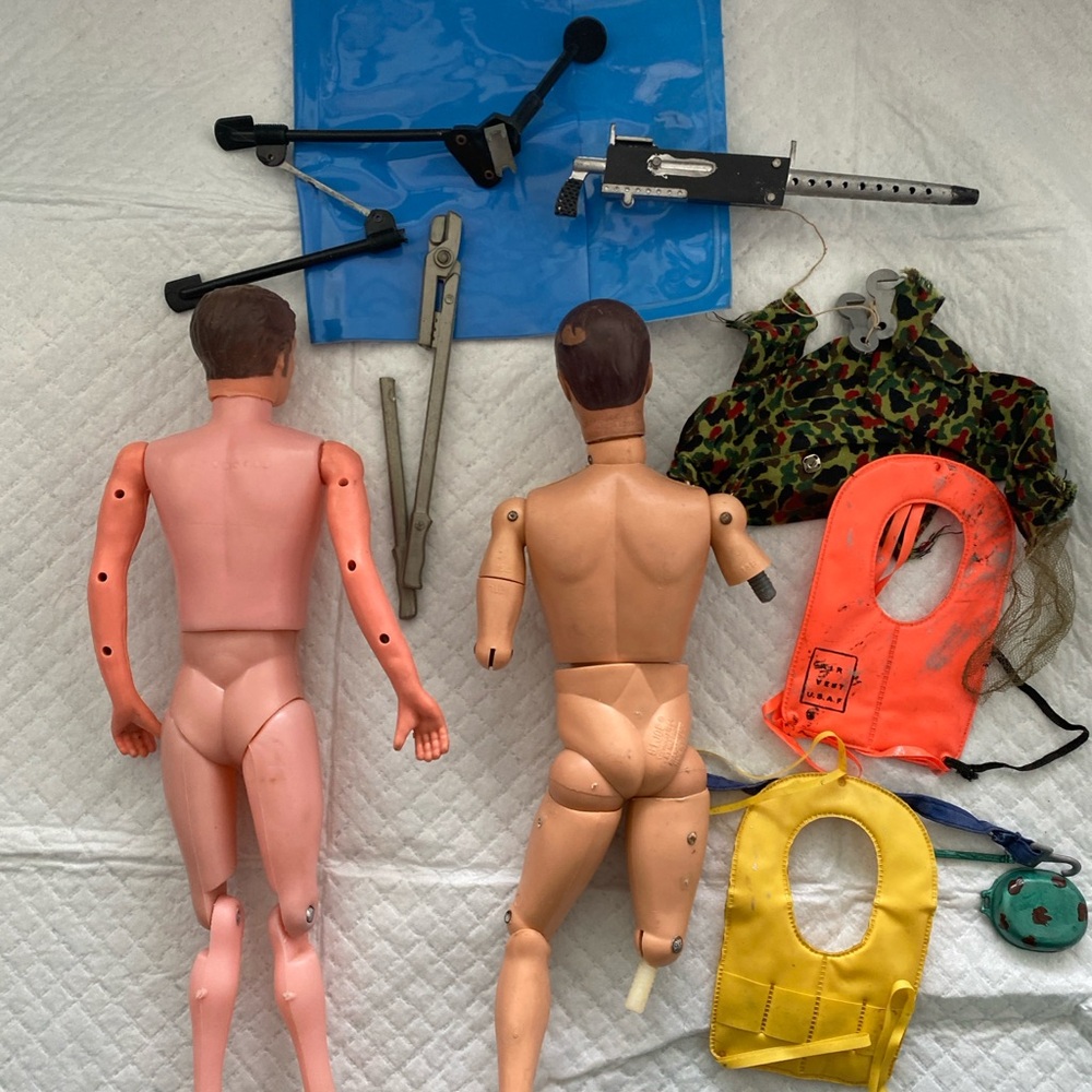 GI Joe with accessories